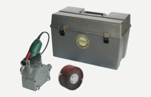 904165RC - 2 inch Electric Roto-peen Wood Kit, 2 inch 80 grit Flap Wheel Abrasive