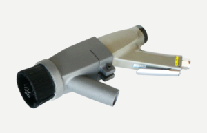 904026 - 3mm Pistol Grip Air Powered Needle Gun Kit With Slide on Dust Shroud 