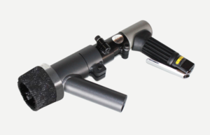 904159 - Medium Size 3mm Pistol Grip Air Powered Needle Gun Kit With Shroud