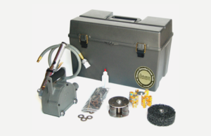 904055 - Air Powered 2 inch Roto-peen Kit with C flaps, Cutters, Abrasive Wheel