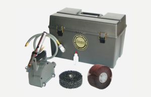 904166RC - 2 inch Air Powered Roto-peen Contractor Wood Kit and Abrasives