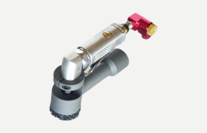 904017 - 2 inch Air Powered Right Angle Sander with Dust Collection Attachment