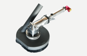 904059 - 7 inch Air Powered Right Angle Sander with Dust Collection Attachment