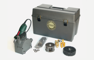 904051 -  2 inch Electric Rotopeen Kit with Cutters, C flaps and abrasive disc