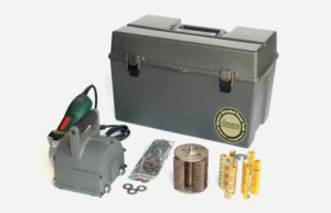 904041 - 4 inch Electric Rotopeen Kit with Cutters and C flaps