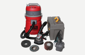 904163RC - Electric Contractor Wood Kit with Hepa Vac, Sander, Roto-peen, Abrasives