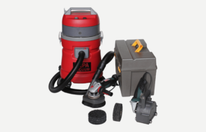 904074 - Electric Unique Wood Kit with Hepa Vac, Sander, Roto-peen, Abrasives