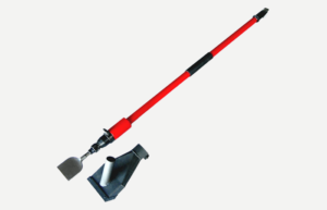 804093 - 5 Foot Air-Powered Tile Scraper with Dust Shroud